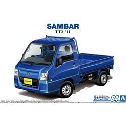 モデルカー4 スバル TT2 サンバートラック WRブルーリミテッド '11 [1/24スケール プラモデル]