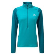 ウィメンズ・イクリプス・ジップ・ティー WOMEN'S ECLIPSE ZIP TEE 412926 P66 Pool Blue Mサイズ [アウトドア カットソー レディース]