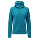 ウィメンズ・コレー・フーデッド・ジャケット WOMEN’S KORE HOODED JACKET 414199 T43 Tasman Blue Mサイズ [アウトドア フリース レディース]