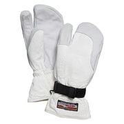 3-Finger Full Leather 30872 OffWhite サイズ6 [スキー スノーボード グローブ]