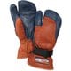 3-Finger GTX Full Leather 33882 Brown/Navy サイズ4 [スキー スノーボード グローブ]