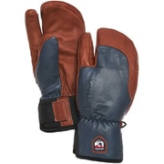 スリーフィンガー フル レザー ショート 3-Finger Full Leather Short 33872 Navy/Brown サイズ10 [スキー スノーボード グローブ]