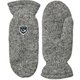 Basic Wool Mitt 63661 Grey サイズ8 [アウトドア ミトン]