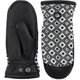 Ludvika 10401 OffWhite/Black サイズ7 [アウトドア ミトン レディース]