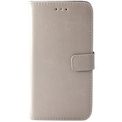 IQ-SU1-LGK50-LGY [LG K50 スタンダード手帳型ケース ライトグレー]
