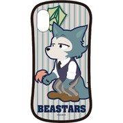 BST-02A [iPhone XS/X ハイブリッドガラスケース BEASTARS レゴシ]