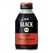 季節品 ブラック無糖 DEEP&HOT AROMA ボトル缶 275g×24本