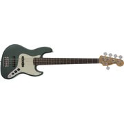 Made in Japan Hybrid Jazz Bass V, Rosewood Fingerboard, Sherwood Green Metallic