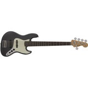 Made in Japan Hybrid Jazz Bass V, Rosewood Fingerboard, Charcoal Frost Metallic