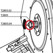 closing nut for Edco body