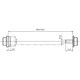 trainer adapter for X-12 axle