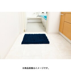 まとめ得 SUSU バスマットM ブルー 2102-022 x [4個] /l