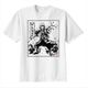 僕のヒーローアカデミア 水墨画Tシャツメンズ・切島鋭児郎 [キャラクターグッズ]