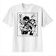 僕のヒーローアカデミア 水墨画Tシャツレディース・緑谷出久 [キャラクターグッズ]
