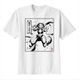 僕のヒーローアカデミア 水墨画Tシャツレディース・麗日お茶子 [キャラクターグッズ]