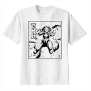 僕のヒーローアカデミア 水墨画Tシャツレディース・麗日お茶子 [キャラクターグッズ]