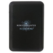 モンスターハンター モバイルバッテリー5000 アイスボーンロゴBK SC5-MHIC-BK
