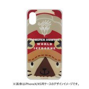 GCN-MHAI-C-TL [iPhone X/Xs モンスターハンター ガラスケース アイルー]