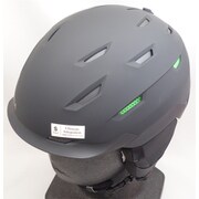 LEVEL US FIT MATTE BLACK Sサイズ(51-55cm) [スキーヘルメット]