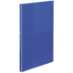 クリヤーブック<Glassele>(固定式)A4 20枚 ブルー ラ-GL20B