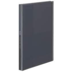 クリヤーブック<Glassele>(固定式)A4 40枚 ブラック ラ-GL40D