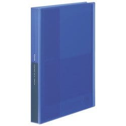 クリヤーブック<Glassele>(固定式)A4 60枚 ブルー ラ-GL60B