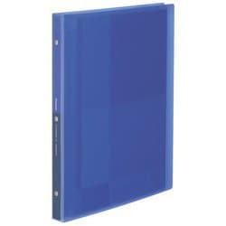 クリヤーブック<Glassele>(替紙式)A4 15枚 ブルー ラ-GL720B
