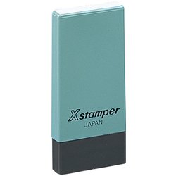 ビジネス用スタンプ X-NK X科目印 標準税率対象 明朝体 黒色
