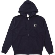 CP19659 21 XL [裏起毛ZIPパーカー パイド ネイビー XLサイズ]