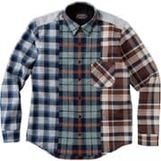 NewCrazzyシャツJPFit 19801423095005 Grey Mサイズ [アウトドア シャツ メンズ]