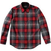 LodgeシャツJPFit 19801432110005 BKGreyR Mサイズ [アウトドア シャツ メンズ]