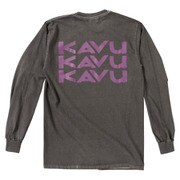 ビジーリビンL/S Tee 19821122001007 001(Black) Lサイズ [アウトドア カットソー 男性用]