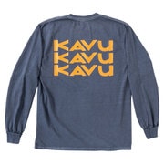 ビジーリビンL/S Tee 19821122052005 052(Navy) Mサイズ [アウトドア カットソー 男性用]