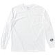 サークルロゴポケットL/S Tee 19821135010007 010(White) Lサイズ [アウトドア カットソー 男性用]