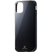 PM-A19CHVCG8D4 [iPhone 11/ハイブリッドケース/ガラス/エンボス/カーボン]