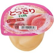 たらみのどっさり 白桃ゼリー 230g