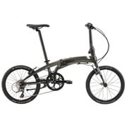 折りたたみ自転車 Verge N8 20インチ 8段変速 GR/WH 20VRN8GRWH