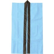 ロングハッピ不織布 水色 S(ハチマキ付)