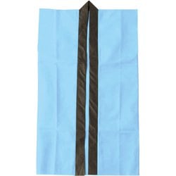 ロングハッピ不織布 水色 J(ハチマキ付)