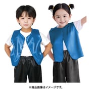 ソフトサテンベスト C 青