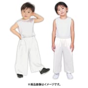 ソフトサテンズボン C 白