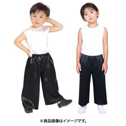 ソフトサテンズボン C 黒
