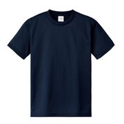 ATドライTシャツ 130cm ネイビー 150gポリ100%