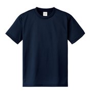 ATドライTシャツ 150cm ネイビー 150gポリ100%