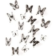 クライサリスウォールデコ 16pcs ブラック/クリア