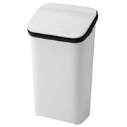 GBBH007 [スムース ごみ箱 ダストボックス ブッシュ 20L ホワイト]