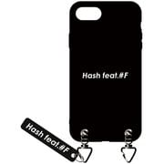 HF-I7S-004 [iPhone 8/7/6s/6ケース Hashfeat.#F マットBK]