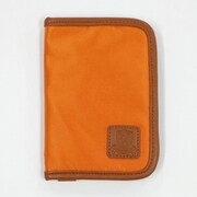 ADVANCE ナイロンLOGOパスポートカバー オレンジ VA-034353