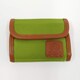 ADVANCE ナイロンLOGOプチウォレット グリーン VA-034377