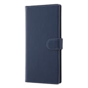 Galaxy Note10+ 手帳型ケース ソフトタイプ マグネット/ダークネイビー RT-GN10PTLC1/DN